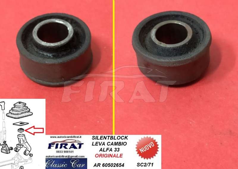 SILENTBLOCK LEVA CAMBIO ALFA 33 (60502654)